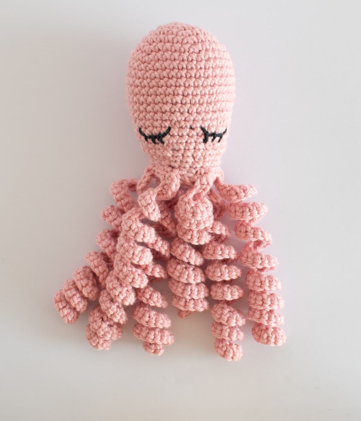 pulpo de apego rosado