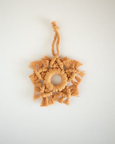 Kit macramé - Estrella Navideña