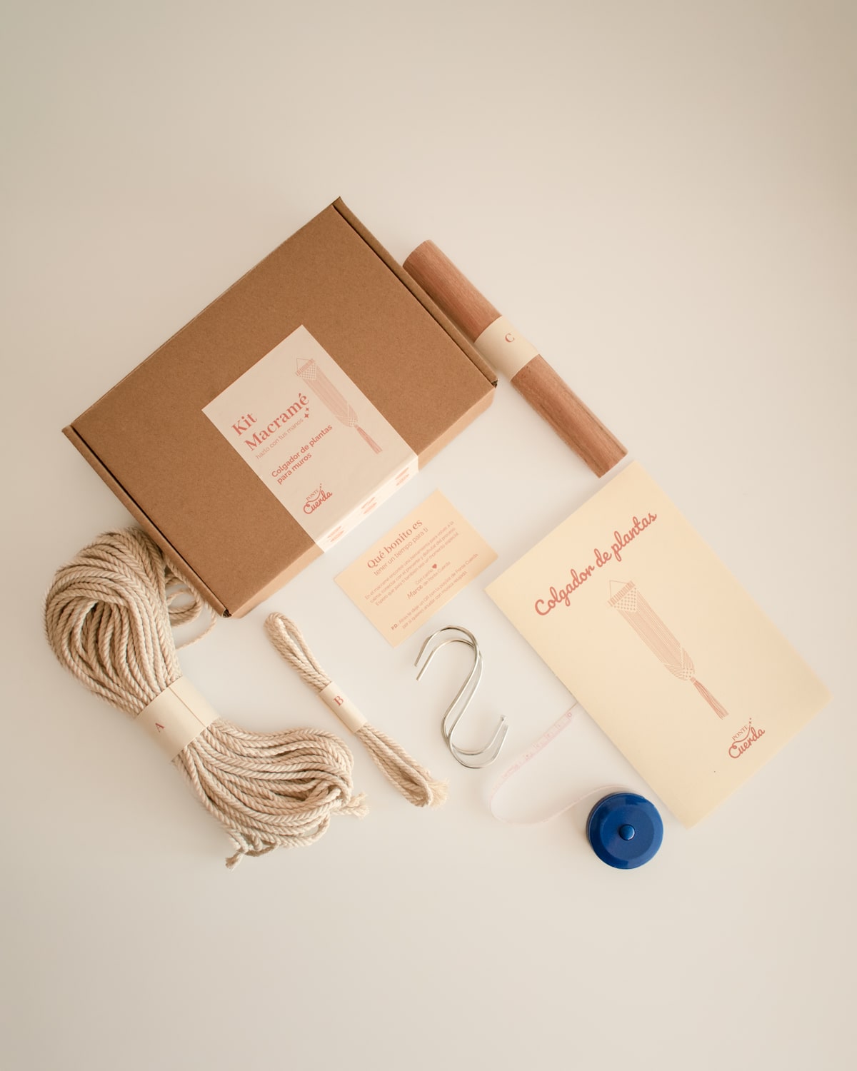 Kit para aprender macramé