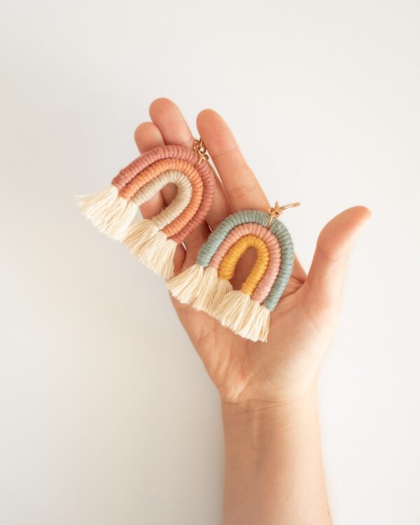 Llavero arcoiris colores 2