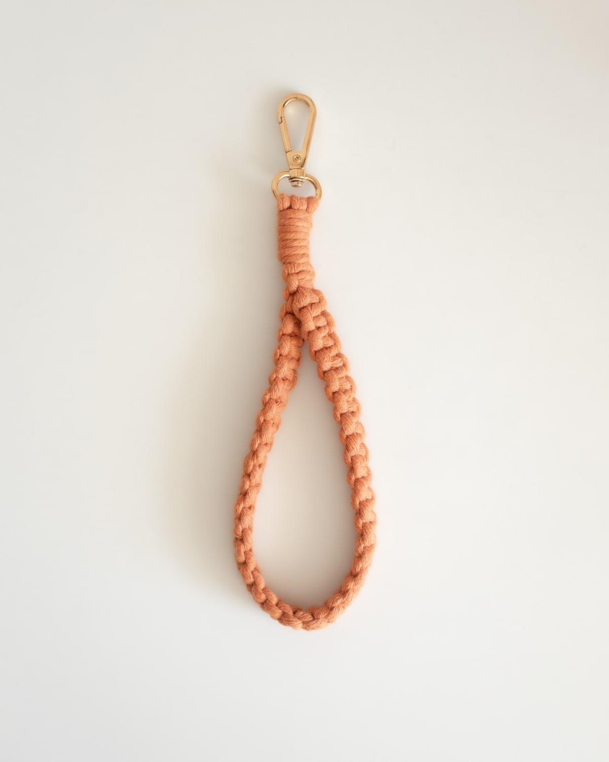 Llavero pulsera terracota