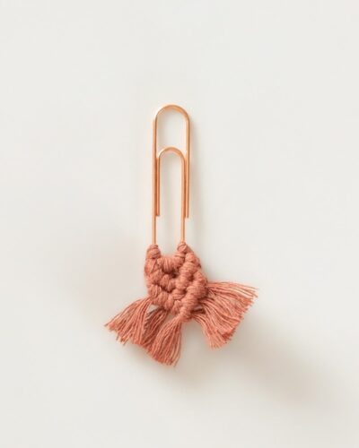 Marcador de Páginas Clip - Ladrillo