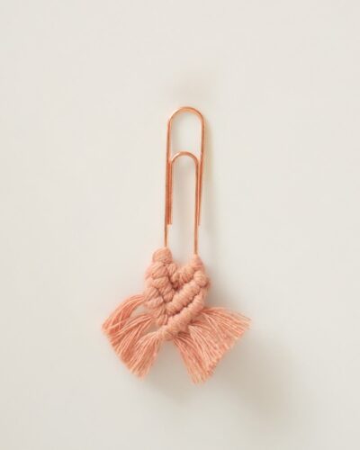 Marcador de Páginas Clip - Rosado