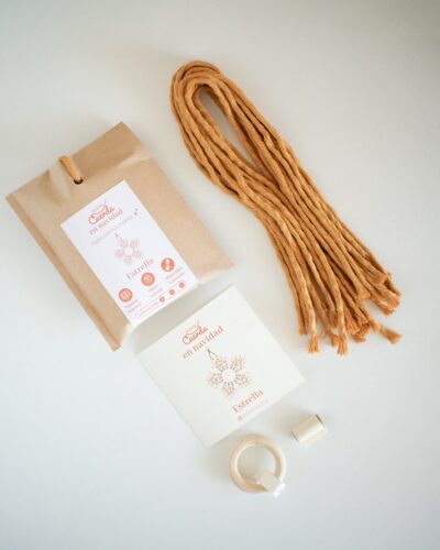 Kit macramé - Estrella Navideña