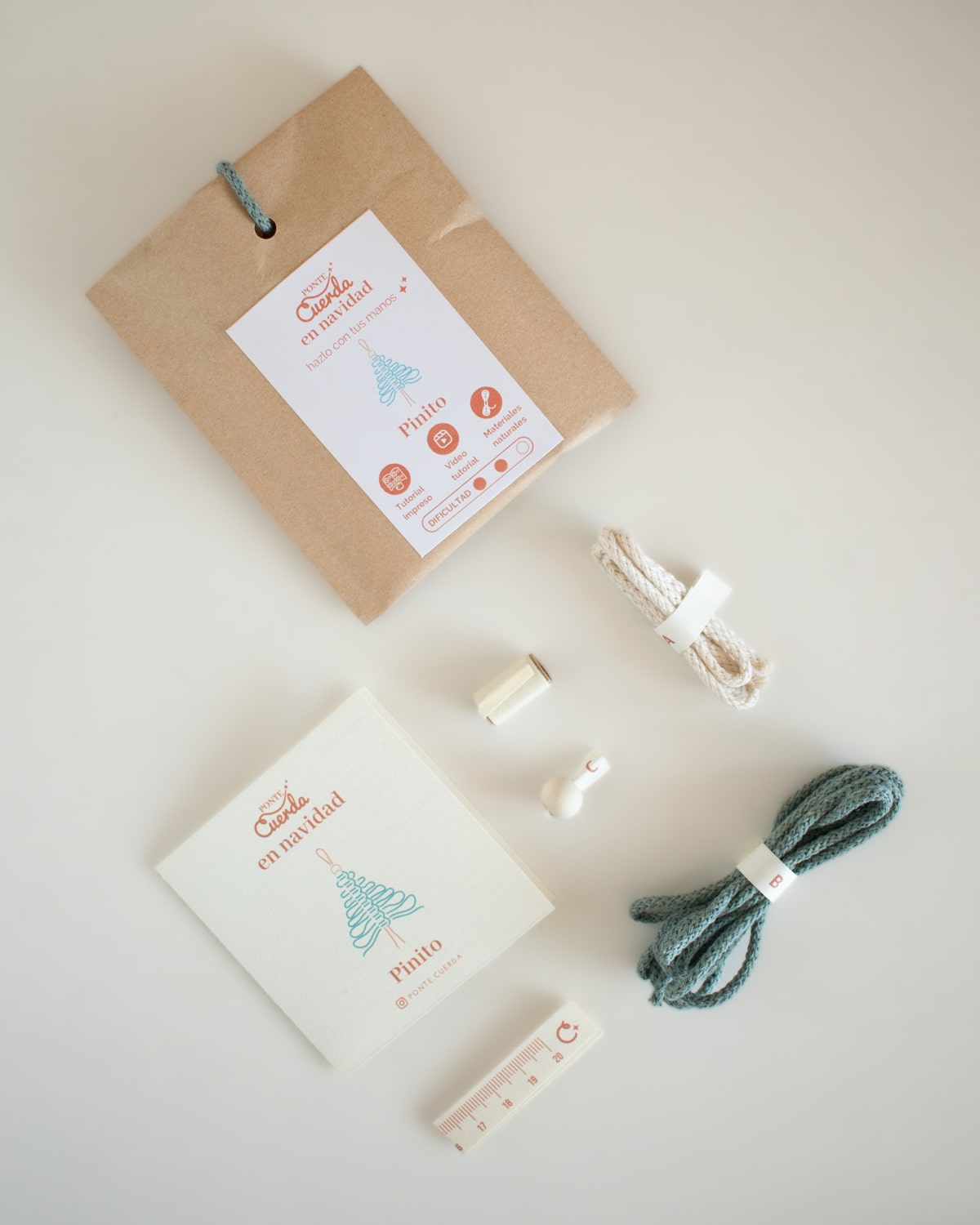 Kit macramé - Pinito Navideño