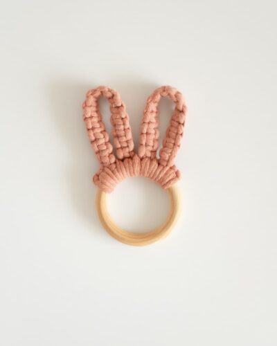 mordedor para bebes rosado