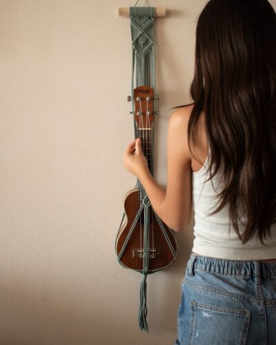 porta ukelele colgante
