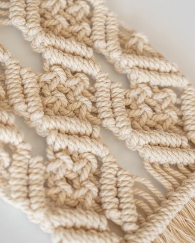 posavasos macrame detalle